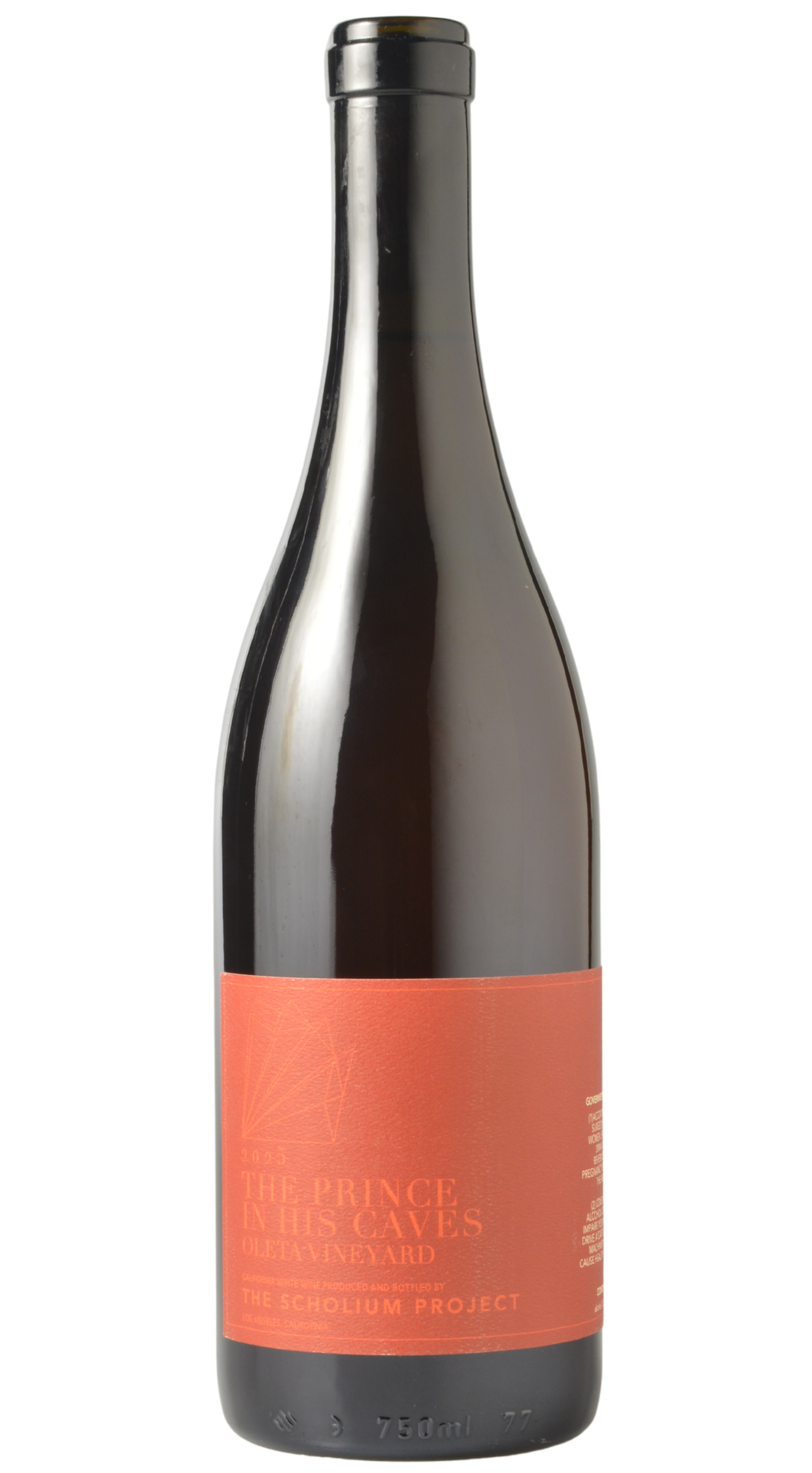 Scholium Project "Prince in His Caves" Sierra Foothills Sauvignon Blanc 2025