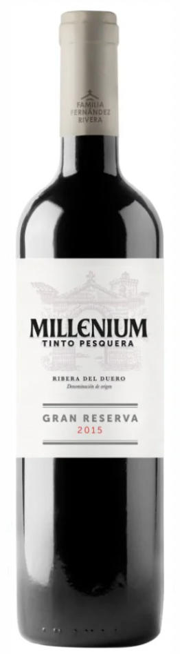 Tinto Pesquera "Millenium" Gran Reserva Ribera del Duero 2015