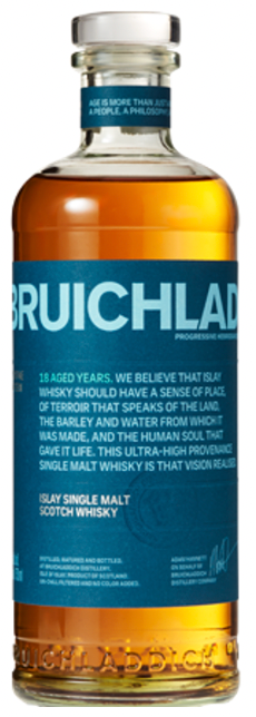 Bruichladdich "18 Year Old" Islay Single Malt Scotch Whisky