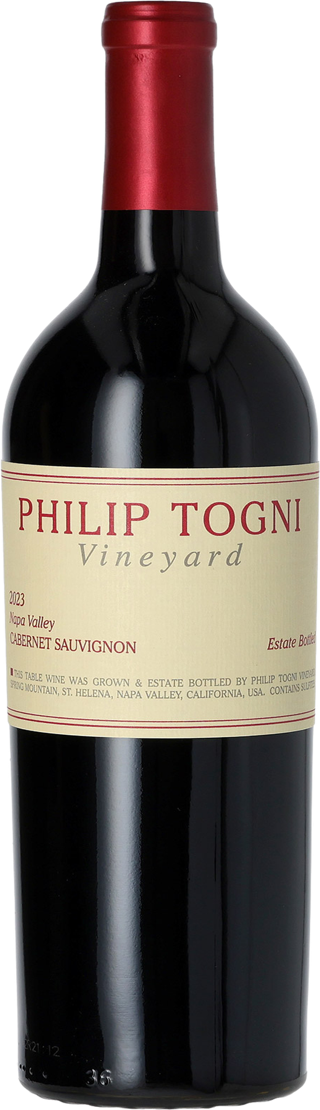Philip Togni Spring Mountain District Napa Valley Cabernet Sauvignon 2023 (1.5-Liter) (Pre-Arrival)