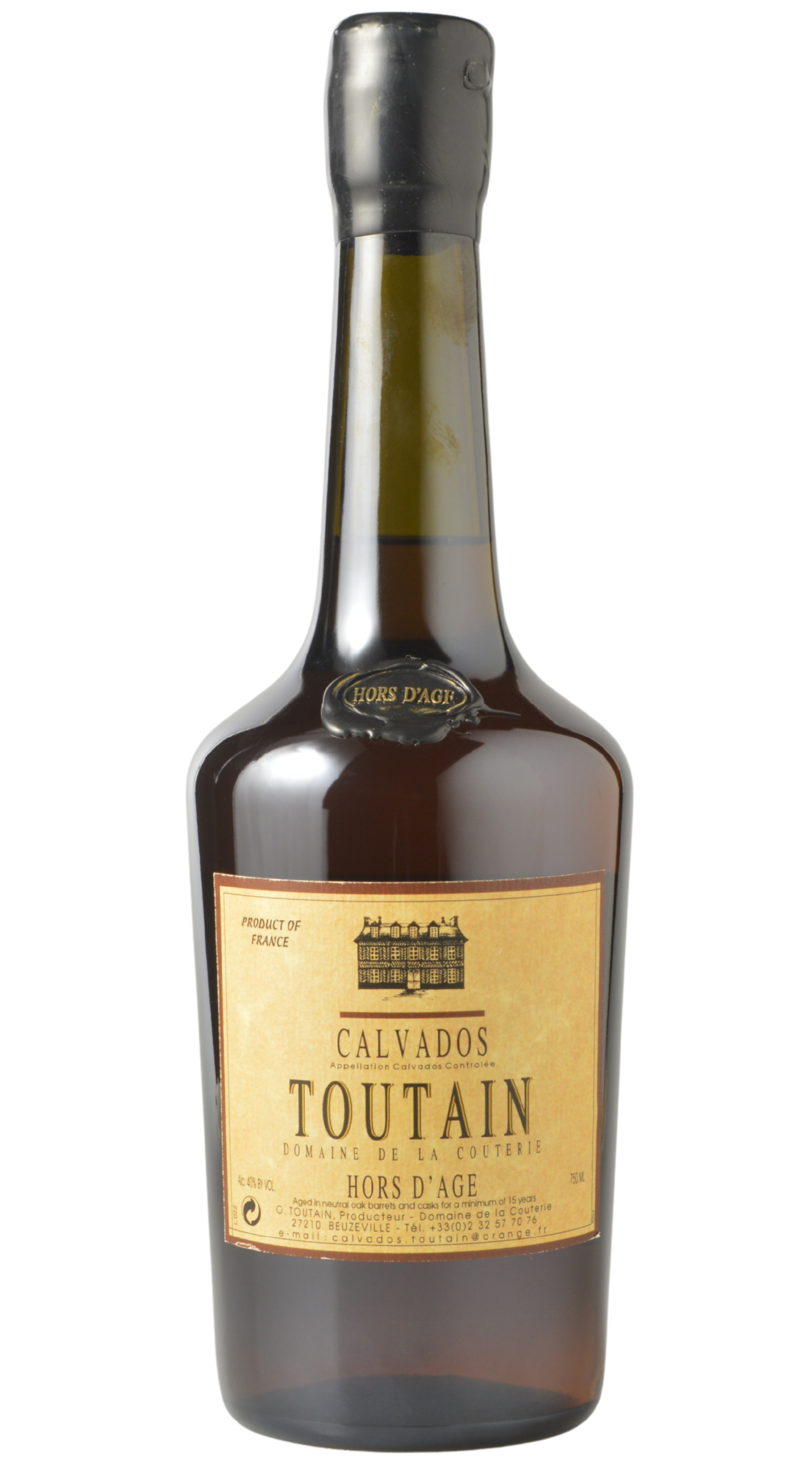 Toutain "Hors D'Age" 15-Year-Old Calvados