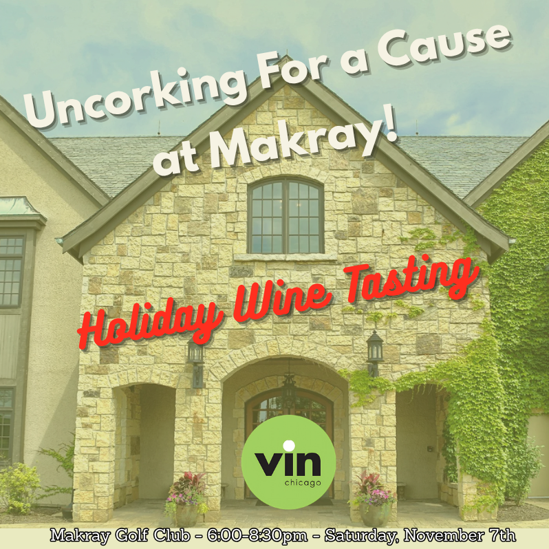 "Uncorking For a Cause" Holiday Wine Tasting at Makray (November 7, 2026)