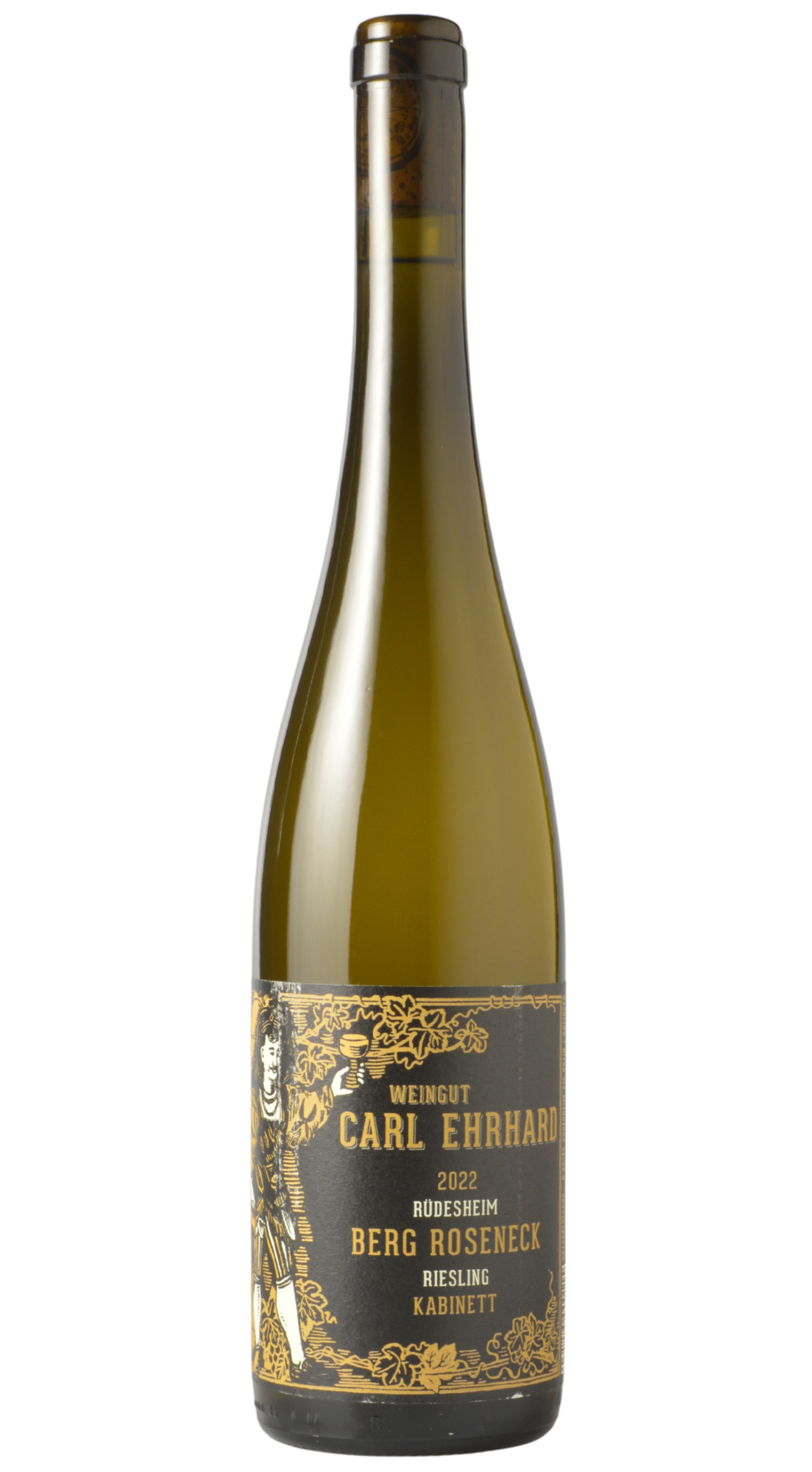 Weingut Carl Ehrhard "Berg Roseneck" Rüdesheim Riesling Kabinett 2022