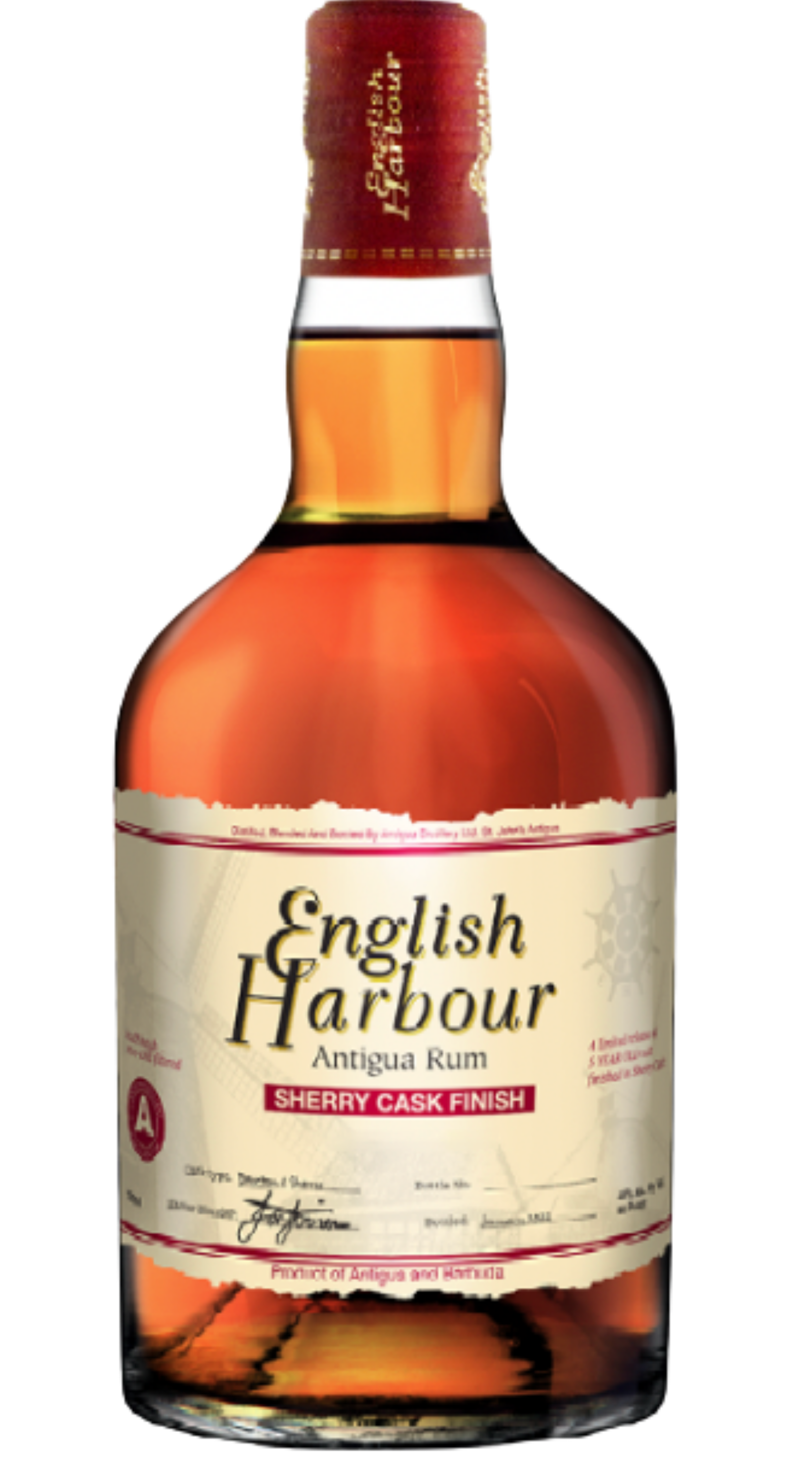English Harbour "Sherry Cask Finish" Antigua Rum (700ml)