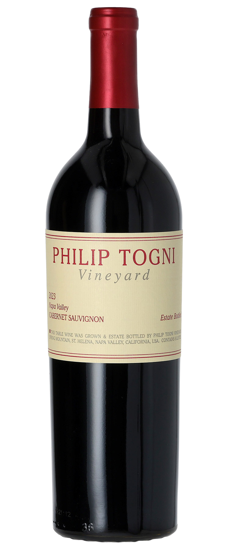 Philip Togni Spring Mountain District Cabernet Sauvignon 2023 (Pre-Arrival)